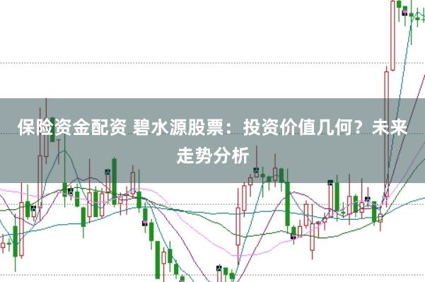 保险资金配资 碧水源股票：投资价值几何？未来走势分析