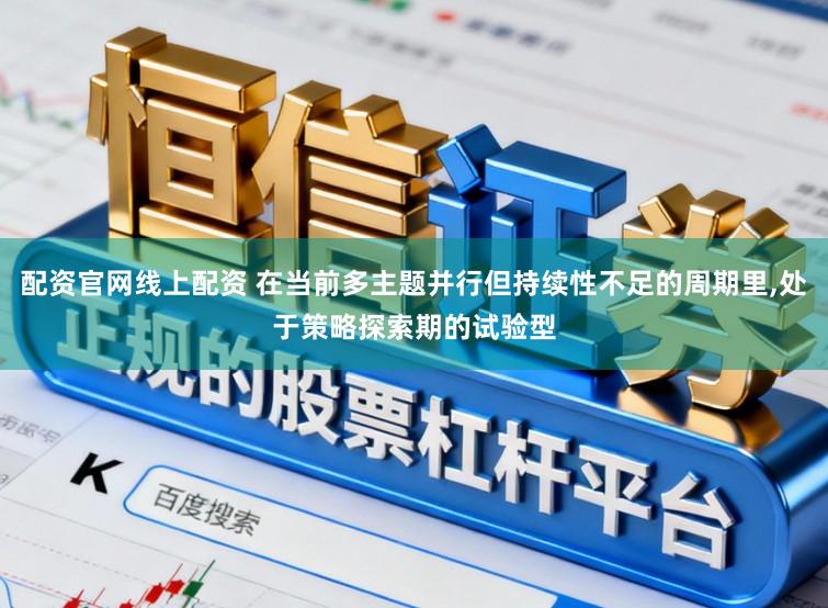 配资官网线上配资 在当前多主题并行但持续性不足的周期里,处于策略探索期的试验型